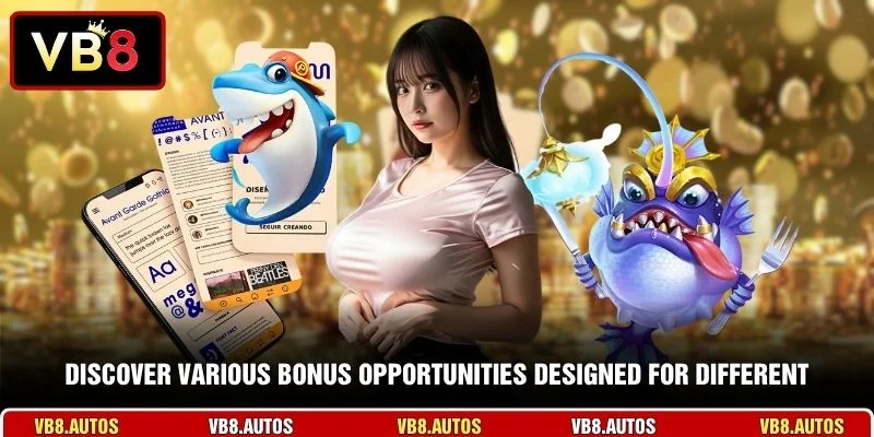 Discover various bonus opportunities designed for different