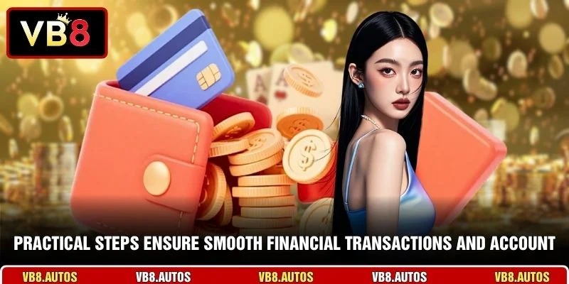 Practical steps ensure smooth financial transactions and account
