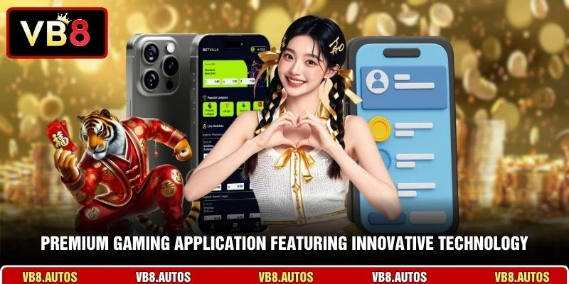 Premium gaming application featuring innovative technology
